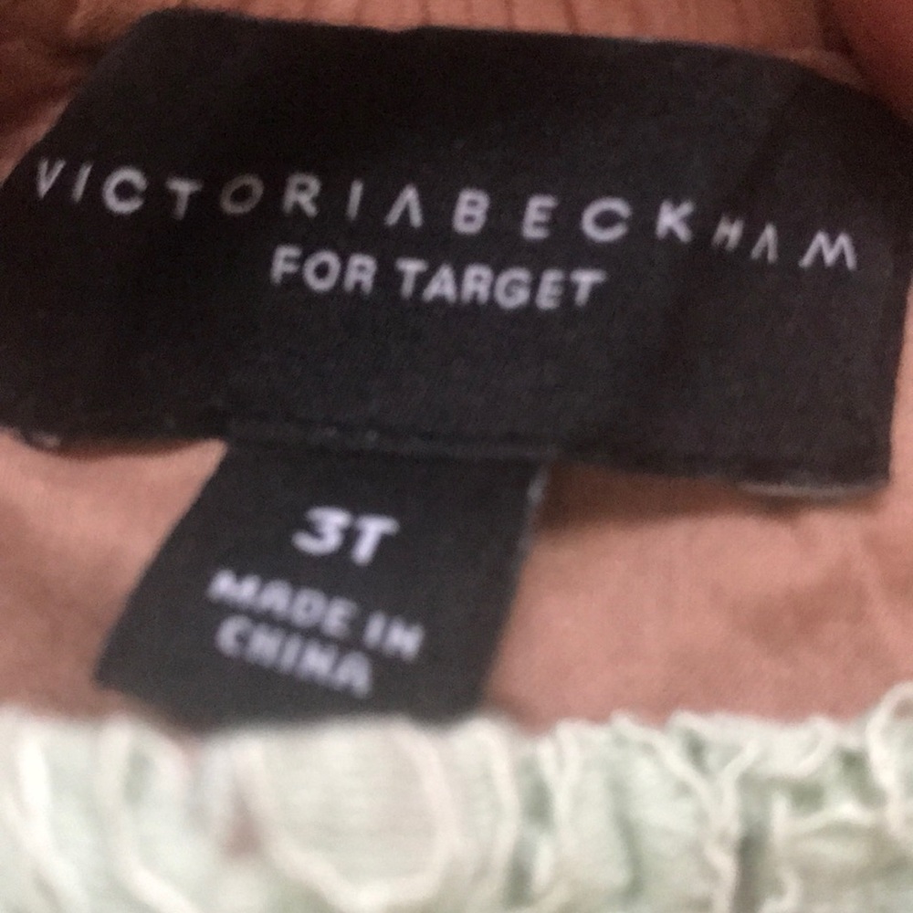 Pale green Victoria Beckham for Target dress size 3T - Picture 3 of 11